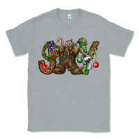 Heather Grey Army Christmas Joy Classic Tee - NancyCooperArtShop