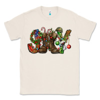 Natural Army Christmas Joy Classic Tee - NancyCooperArtShop
