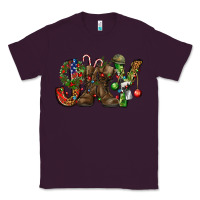 Plum Army Christmas Joy Classic Tee - NancyCooperArtShop