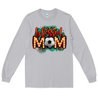 Moon Dust blessed soccer mom lightbulb letters Long Sleeve Tee - OliviaCreatesArt