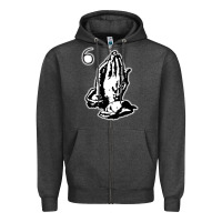 Charcoal Heather 6IX GOD gift Zipper Hoodie - trangStudio