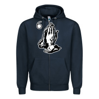 Navy 6IX GOD gift Zipper Hoodie - trangStudio