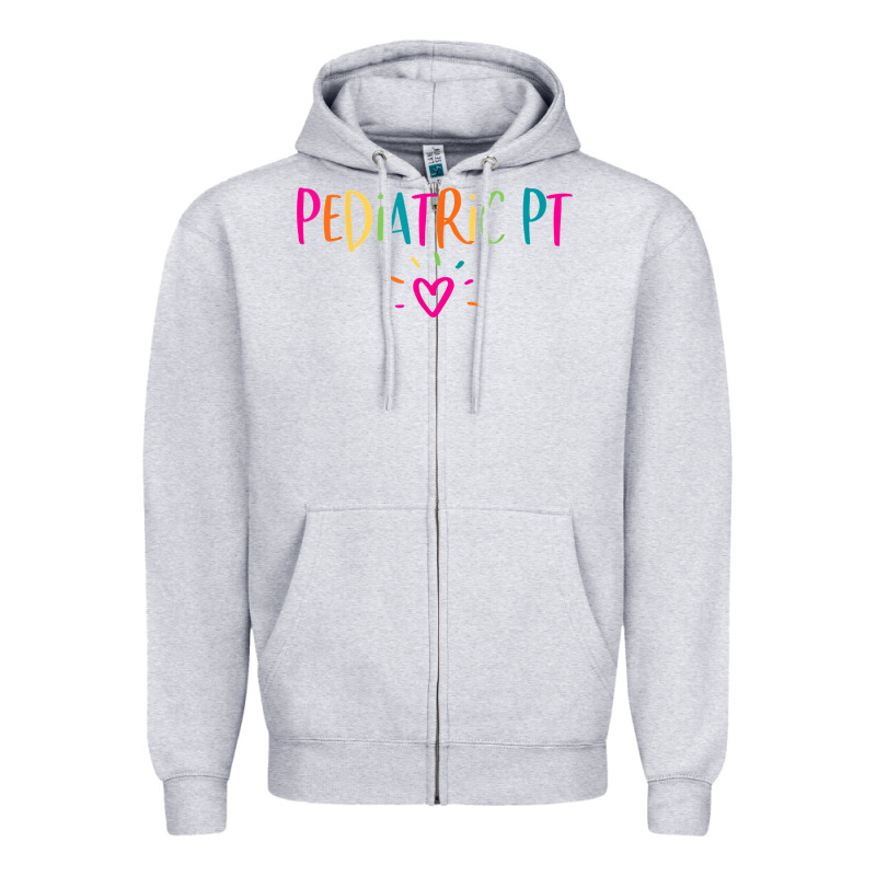 Pediatric Pt Physical Therapy Office Staff Appreciation Gift Zipper Hoodie by trangStudio | Teevron