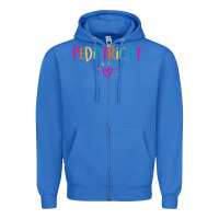 True Royal Pediatric PT Physical Therapy Office Staff Appreciation Gift Zipper Hoodie - trangStudio