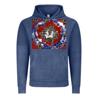 Patriotic Tie Dye Vintage Hoodie | Teevron