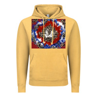 Vintage Mustard patriotic tie dye Vintage Hoodie - CowGirlArtShop