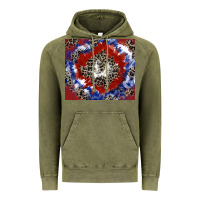 Vintage Olive patriotic tie dye Vintage Hoodie - CowGirlArtShop