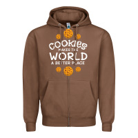 Chestnut funny cookie lover baking cookies baker candy gift Zipper Hoodie - trangStudio