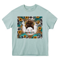 Arona mom life messy bun western Heavy Core Tee - Jasminsmagicworld