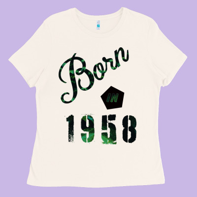 Born In 1958 Ladies Tee Designed By Bettercallsaul