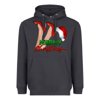 Smoke merry Christmas heels Heavyweight Hoodie - BarkalooDesign