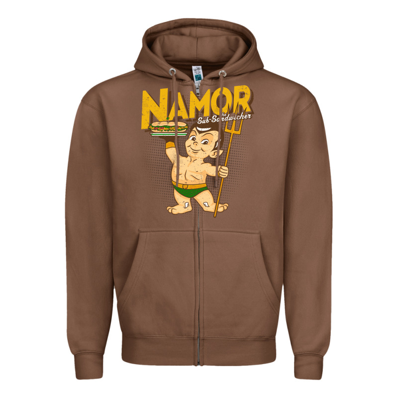 Namor The Sub Sandwicher Gift Zipper Hoodie by trangStudio | Teevron