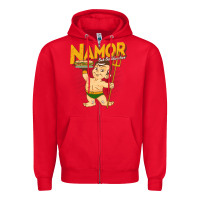 Red Namor The Sub Sandwicher gift Zipper Hoodie - trangStudio
