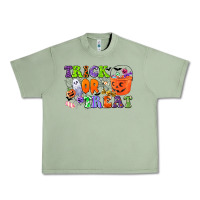 Oil Green trick or treat Urban Heavy Tee - CowGirlArtShop