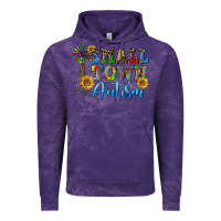 Cloud Purple small town autism Vintage Hoodie - CowGirlArtShop