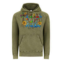 Vintage Olive small town autism Vintage Hoodie - CowGirlArtShop