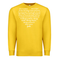 Lemon Love is patient Love is Kind 1 Corinthians 1348 Premium Sweatshirt - trangStudio