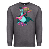 Charcoal Heather Denver rock Denver The Last Dinosaur Classic Essential for a gift Premium Sweatshirt - trangStudio
