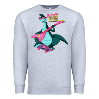 Heather Grey Denver rock Denver The Last Dinosaur Classic Essential for a gift Premium Sweatshirt - trangStudio