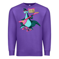 Purple Denver rock Denver The Last Dinosaur Classic Essential for a gift Premium Sweatshirt - trangStudio