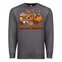 Charcoal Heather tis the season football Premium Sweatshirt - BarkalooDesign