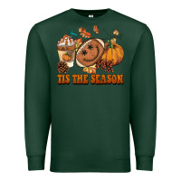Sports Green tis the season football Premium Sweatshirt - BarkalooDesign