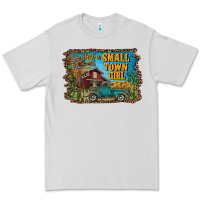 Dove Grey just a small town girl Premium Tee - RanaPortraitStore