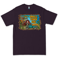 Plum just a small town girl Premium Tee - RanaPortraitStore