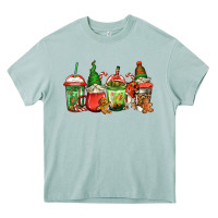Arona christmas gnomes coffee Heavy Core Tee - Jasminsmagicworld