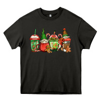 Asphalt christmas gnomes coffee Heavy Core Tee - Jasminsmagicworld