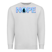 Dove Grey NOPE  Blue Magic  Island Mana Symbol Premium Sweatshirt - trangStudio