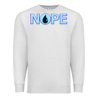 Oatmeal Heather NOPE  Blue Magic  Island Mana Symbol Premium Sweatshirt - trangStudio