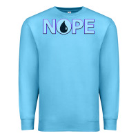 Ocean Blue NOPE  Blue Magic  Island Mana Symbol Premium Sweatshirt - trangStudio