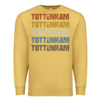 Antique Gold Retro Vintage Tottenham London Premium Sweatshirt - trangStudio