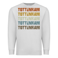 Dove Grey Retro Vintage Tottenham London Premium Sweatshirt - trangStudio
