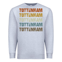 Heather Grey Retro Vintage Tottenham London Premium Sweatshirt - trangStudio