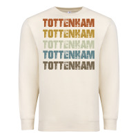 Sandshell Retro Vintage Tottenham London Premium Sweatshirt - trangStudio