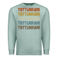 Seafoam Retro Vintage Tottenham London Premium Sweatshirt - trangStudio