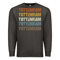 Smoke Retro Vintage Tottenham London Premium Sweatshirt - trangStudio