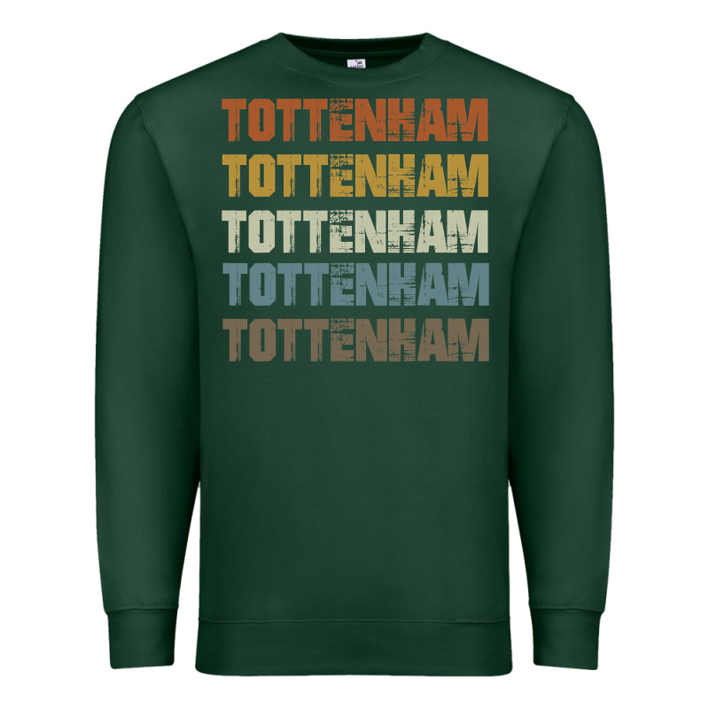 Retro Vintage Tottenham London Premium Sweatshirt by trangStudio | Teevron