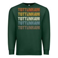 Sports Green Retro Vintage Tottenham London Premium Sweatshirt - trangStudio