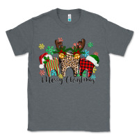Charcoal Heather Merry Christmas tooth Classic Tee - texasbilliewilder