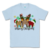 Dusty Blue Merry Christmas tooth Classic Tee - texasbilliewilder