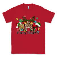 Red Merry Christmas tooth Classic Tee - texasbilliewilder