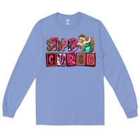 Colony Blue stupid cupid with cupid olivia Long Sleeve Tee - OliviaCreatesArt