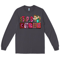 Smoke stupid cupid with cupid olivia Long Sleeve Tee - OliviaCreatesArt