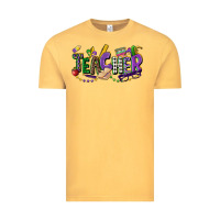 Vintage Mustard teacher mardi gras Vintage Tee - CowGirlArtShop
