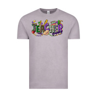 Vintage Zinc teacher mardi gras Vintage Tee - CowGirlArtShop