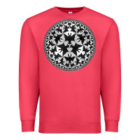 Cardinal M.C. Escher Circle Limit IV Premium Sweatshirt - trangStudio