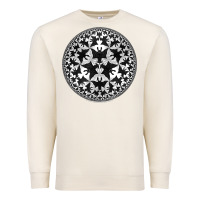 Sandshell M.C. Escher Circle Limit IV Premium Sweatshirt - trangStudio